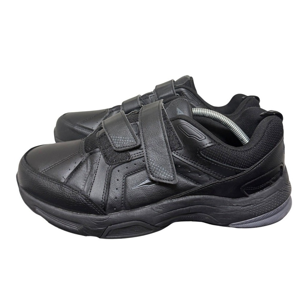 Avia Walking Shoes Mens 11.5 W MNAV41ES216 Black Hook and Loop EUC